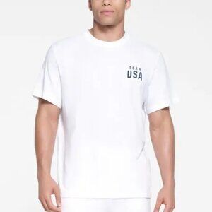 Skims Cotton Team USA Paralympic T-Shirt (PARALYMPIC AGITOS & USA FLAG ON BACK)